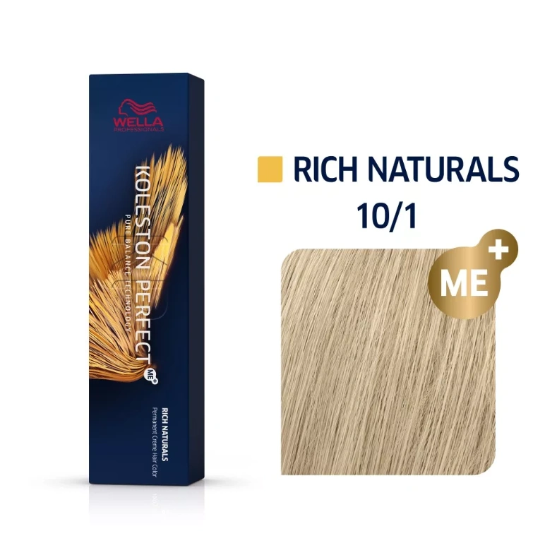 Wella Koleston Perfect Me+ Hajfesték - 10/1 - 60ml - Legvilágosabb Hamvas Szőke képe 1